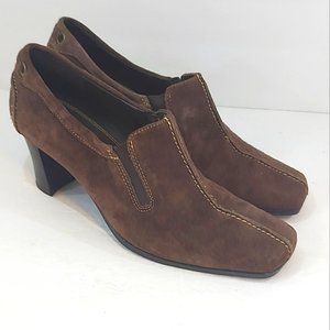 AXCESS LIZ CLAIBORNE | Women's Heeled Ankle Booties Koi Brown Size 6
